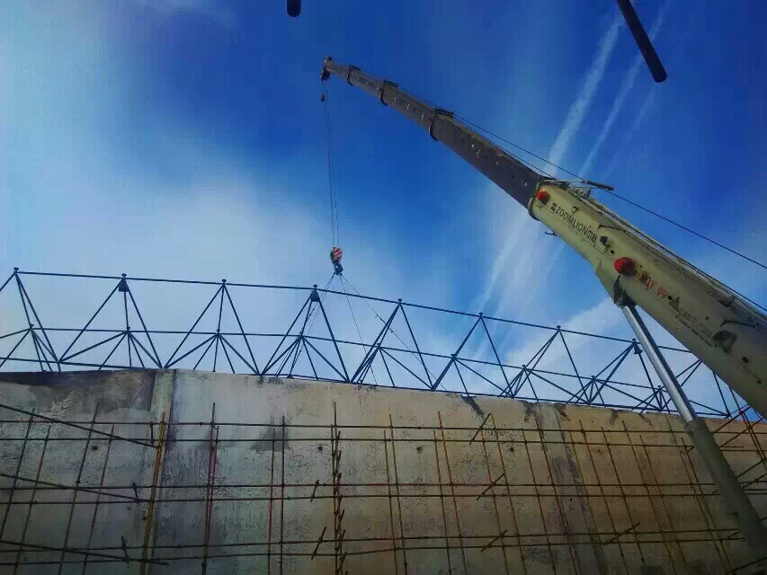 禹州食堂网架结构工程