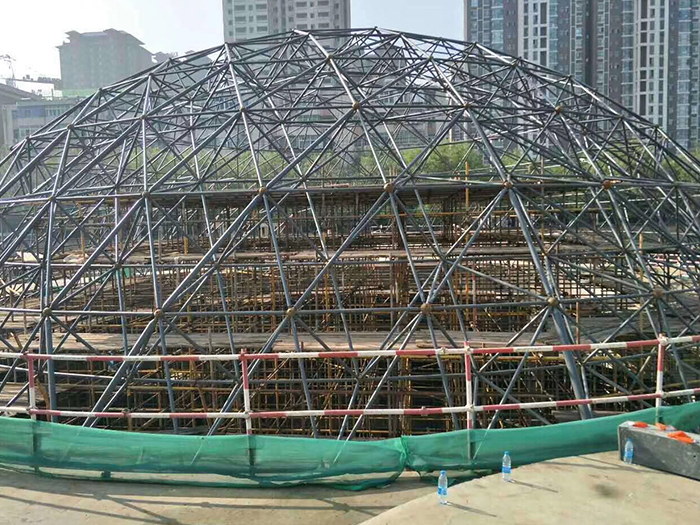 禹州球形网架钢结构施工